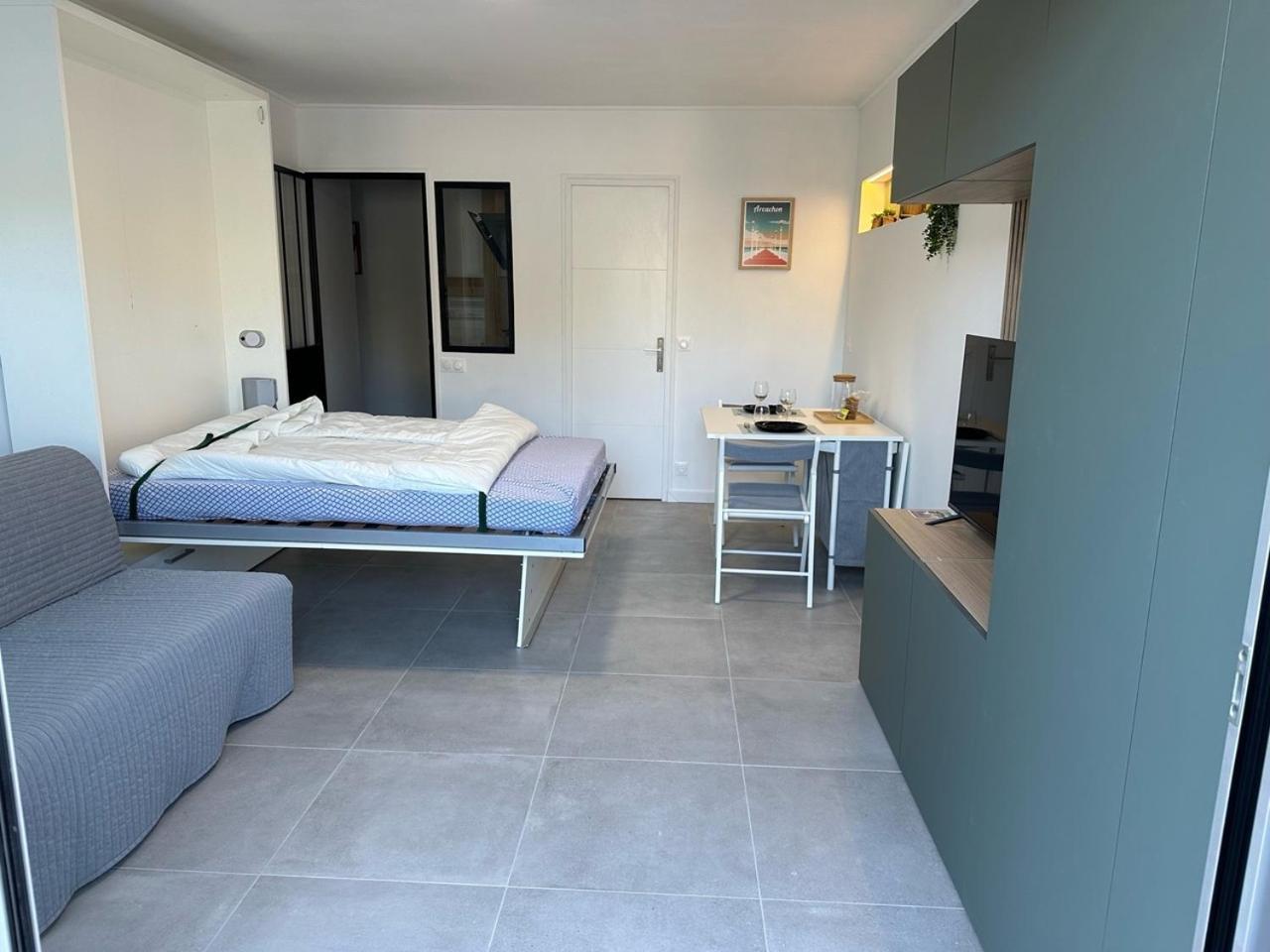 Studio Face Plage / Centre Ville Arcachon Exterior foto